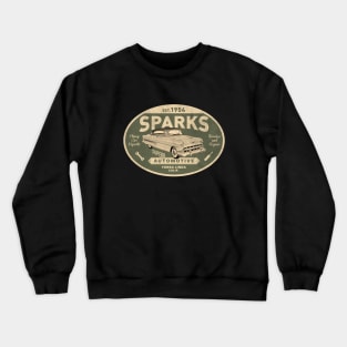 Chevy Bel Air Garage by © Buck Tee Originals Crewneck Sweatshirt